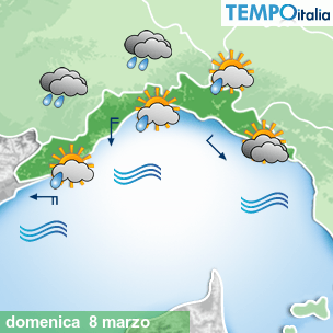 Mappa Giornaliera per la giornata di mercoledì 16 marzo