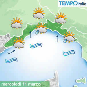 Mappa Giornaliera per la giornata di mercoledì 16 marzo