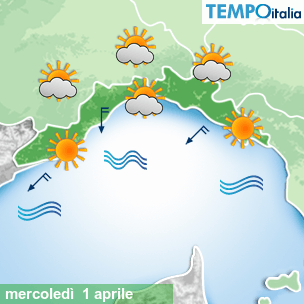 Mappa Giornaliera per la giornata di mercoledì 16 marzo