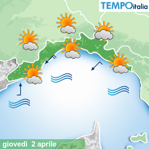 Mappa Giornaliera per la giornata di mercoledì 16 marzo