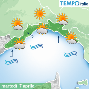 Mappa Giornaliera per la giornata di mercoledì 16 marzo