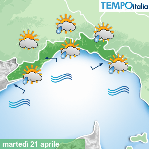Mappa Giornaliera per la giornata di mercoledì 16 marzo
