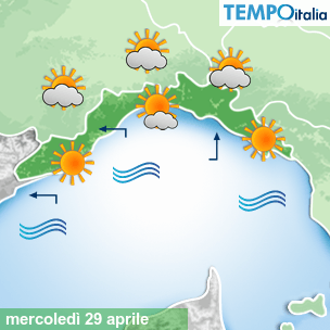 Mappa Giornaliera per la giornata di mercoledì 16 marzo