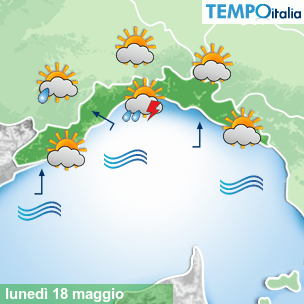 Mappa Giornaliera per la giornata di mercoledì 16 marzo