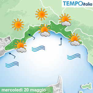 Mappa Giornaliera per la giornata di mercoledì 16 marzo