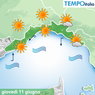 Mappa Giornaliera per la giornata di mercoledì 16 marzo