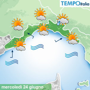 Mappa Giornaliera per la giornata di mercoledì 16 marzo