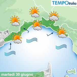 Mappa Giornaliera per la giornata di mercoledì 16 marzo