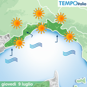 Mappa Giornaliera per la giornata di mercoledì 16 marzo