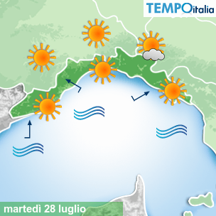 Mappa Giornaliera per la giornata di mercoledì 16 marzo