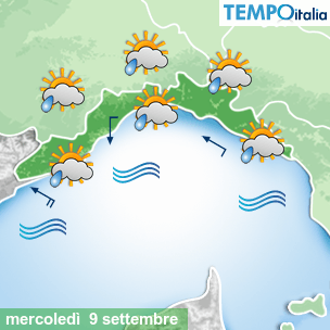 Mappa Giornaliera per la giornata di mercoledì 16 marzo