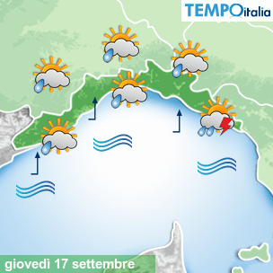Mappa Giornaliera per la giornata di mercoledì 16 marzo