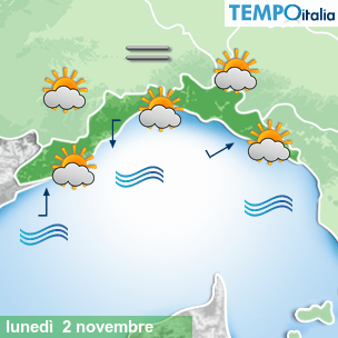Mappa Giornaliera per la giornata di mercoledì 16 marzo