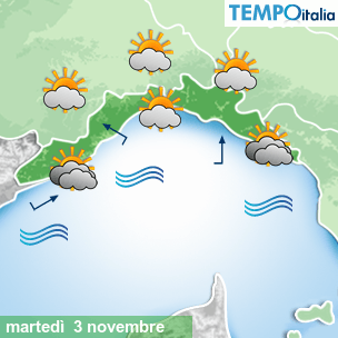 Mappa Giornaliera per la giornata di mercoledì 16 marzo