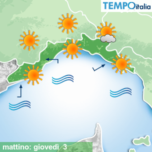 Mappa mattino per la giornata del 2025-07-03