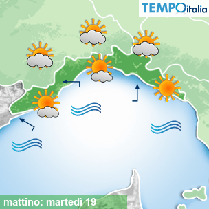 Mappa mattino per la giornata del 2025-08-19