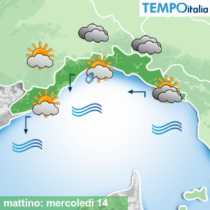 Mappa mattino per la giornata del 2026-01-14