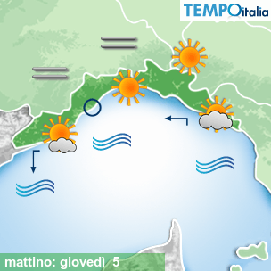 Mappa mattino per la giornata del 2026-02-05