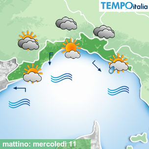 Mappa mattino per la giornata del 2026-02-11