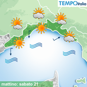 Mappa mattino per la giornata del 2026-02-21