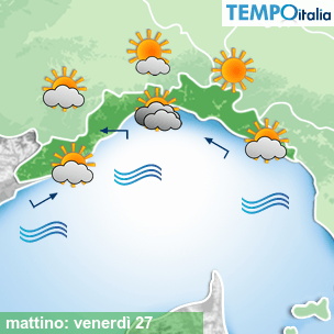 Mappa mattino per la giornata del 2026-02-27