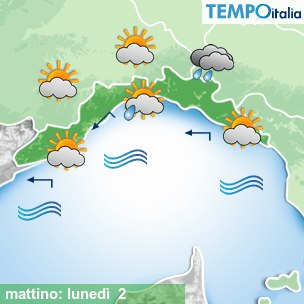 Mappa mattino per la giornata del 2026-03-02