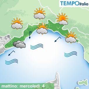 Mappa mattino per la giornata del 2026-03-04