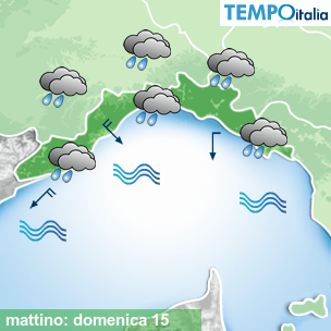 Mappa mattino per la giornata del 2026-03-15