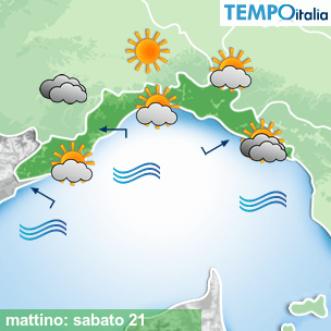 Mappa mattino per la giornata del 2026-03-21