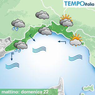 Mappa mattino per la giornata del 2026-03-22