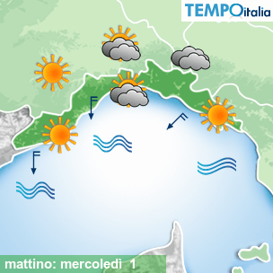 Mappa mattino per la giornata del 2026-04-01