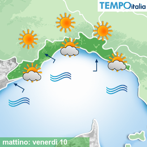 Mappa mattino per la giornata del 2026-04-10