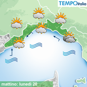Mappa mattino per la giornata del 2026-04-20