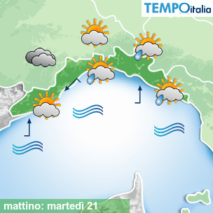 Mappa mattino per la giornata del 2026-04-21