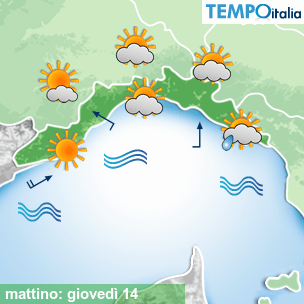 Mappa mattino per la giornata del 2026-05-14