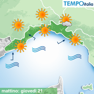 Mappa mattino per la giornata del 2026-05-21