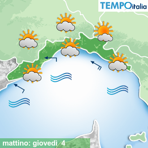 Mappa mattino per la giornata del 2026-06-04