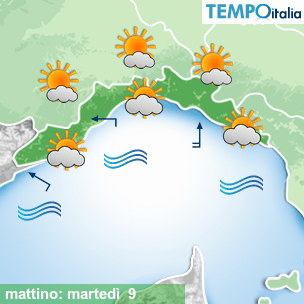 Mappa mattino per la giornata del 2026-06-09