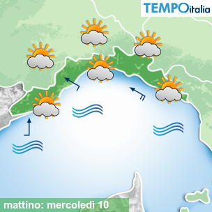 Mappa mattino per la giornata del 2026-06-10