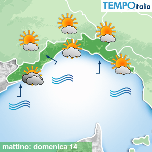 Mappa mattino per la giornata del 2026-06-14