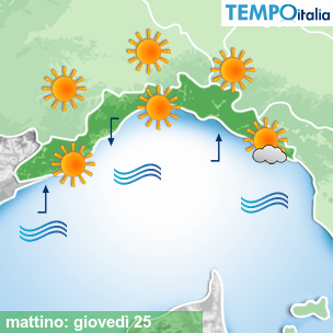 Mappa mattino per la giornata del 2026-06-25