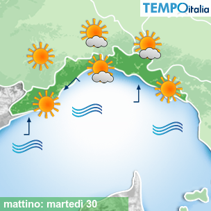 Mappa mattino per la giornata del 2026-06-30