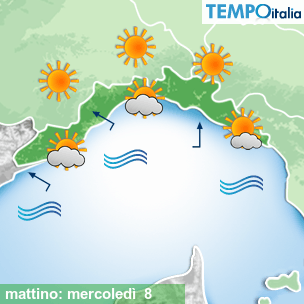 Mappa mattino per la giornata del 2026-07-08