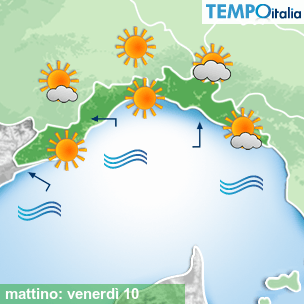 Mappa mattino per la giornata del 2026-07-10
