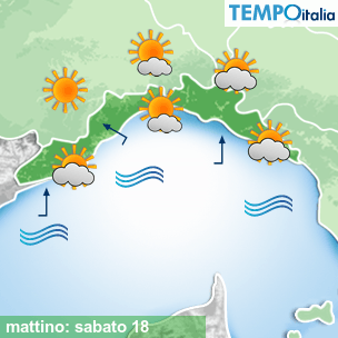 Mappa mattino per la giornata del 2026-07-18
