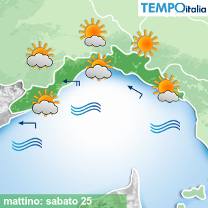 Mappa mattino per la giornata del 2026-07-25