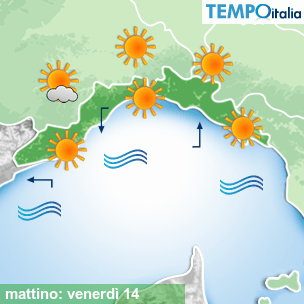 Mappa mattino per la giornata del 2026-08-14