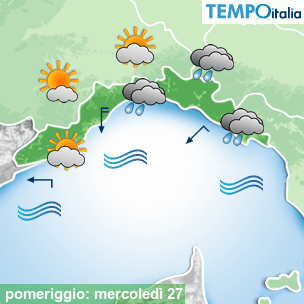 Mappa pomeriggio per la giornata del 2024-11-27