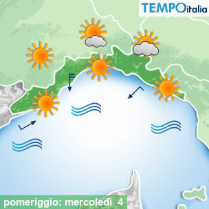 Mappa pomeriggio per la giornata del 2024-12-04