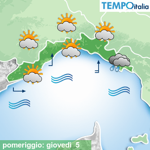 Mappa pomeriggio per la giornata del 2026-02-05